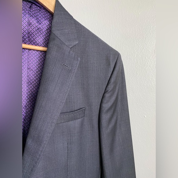 $749‼️TED BAKER LONDON Endurance ‘JAY CT’ Sport Coat Blazer Suit Jacket Wool 40L - Picture 9 of 11